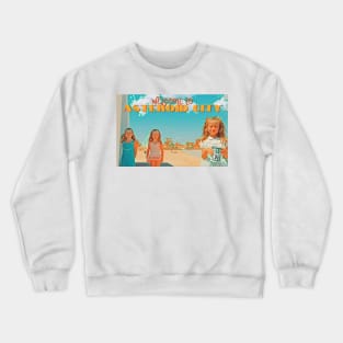 Asteroid City Postcard Triplets Crewneck Sweatshirt